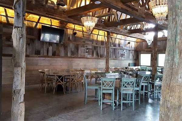 The Barn at New Leaf event space in Lawrenceville, IL