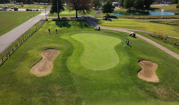 Roland Barkau Memorial Golf Course in Okawville, IL