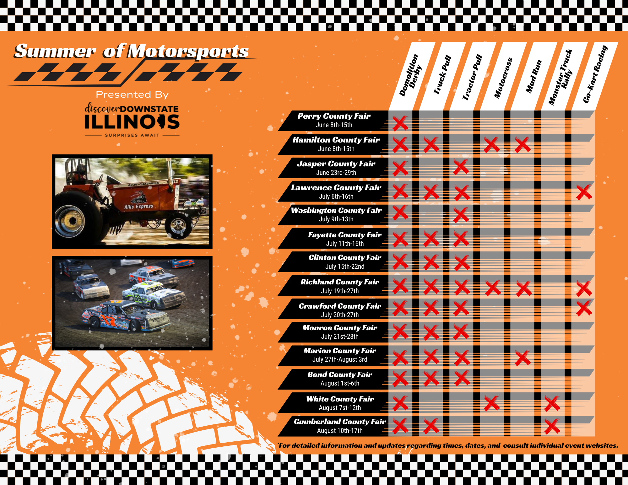 Summer Motorsports Calendar