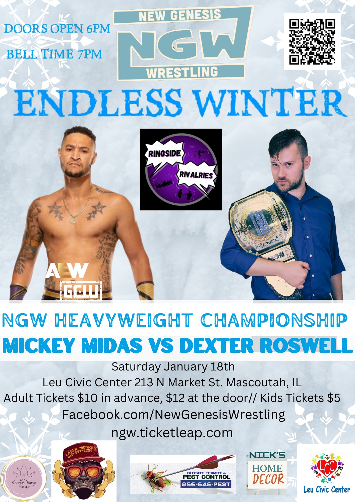 New Genesis Wrestling presents: Endless Winter 