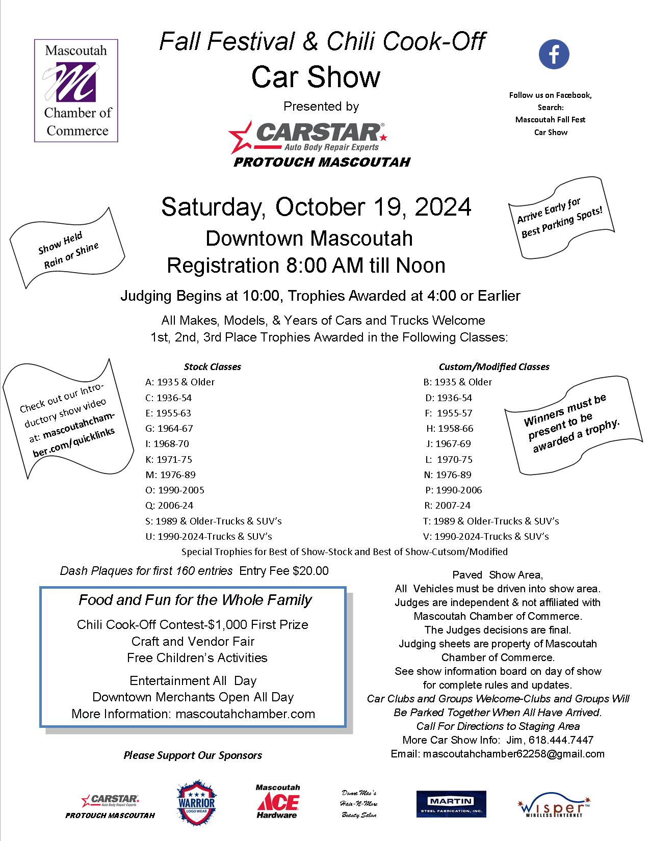 Mascoutah Fall Festival and Chili Cookoff