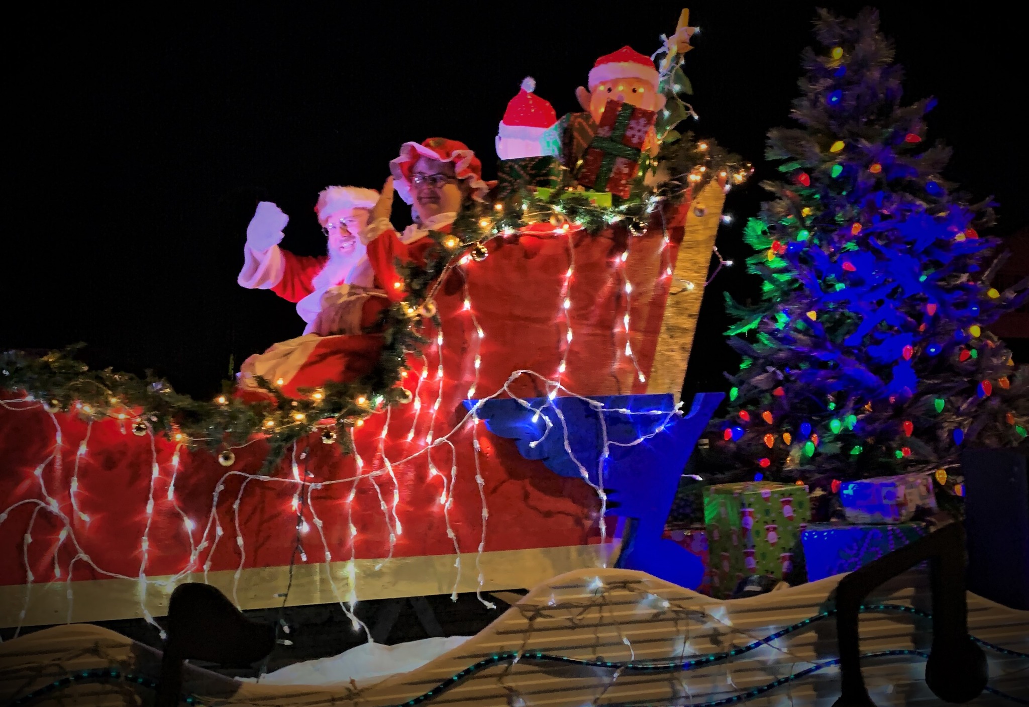 Bright Night Christmas Parade and Turner Hall Social