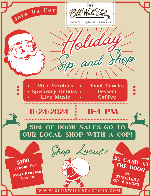 Holiday Sip and Shop